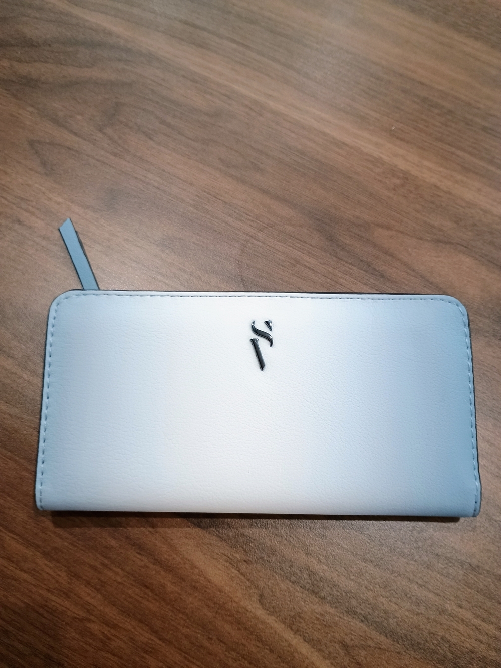 Simply Vera Vera Wang Light Blue Zip Wallet